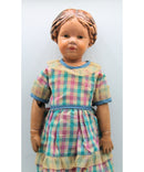 Schoenhut Wooden Spring Jointed Doll in Dress | Please Read