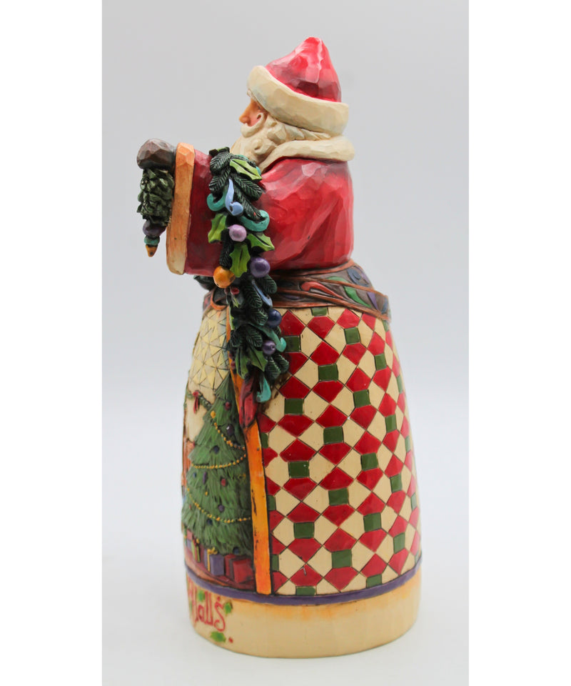 Jim Shore Deck The Halls With Boughs Of Holly