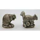 Lot of 5: Jane Lunger Pewter Animal Collection