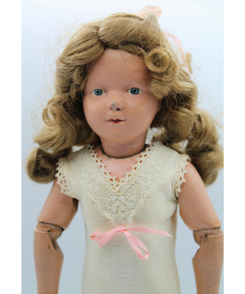 Schoenhut Wooden Spring Jointed Doll | Please Read
