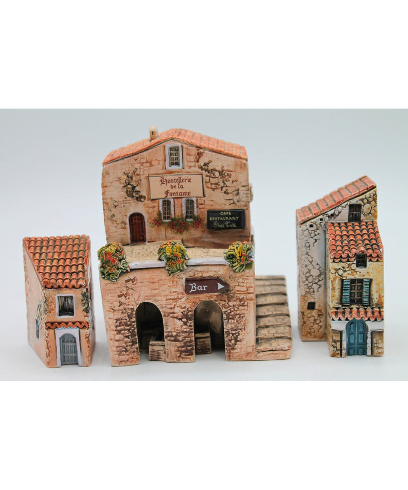 Miniature Dominique Gault J. Carlton Hostellerie & Small Buildings