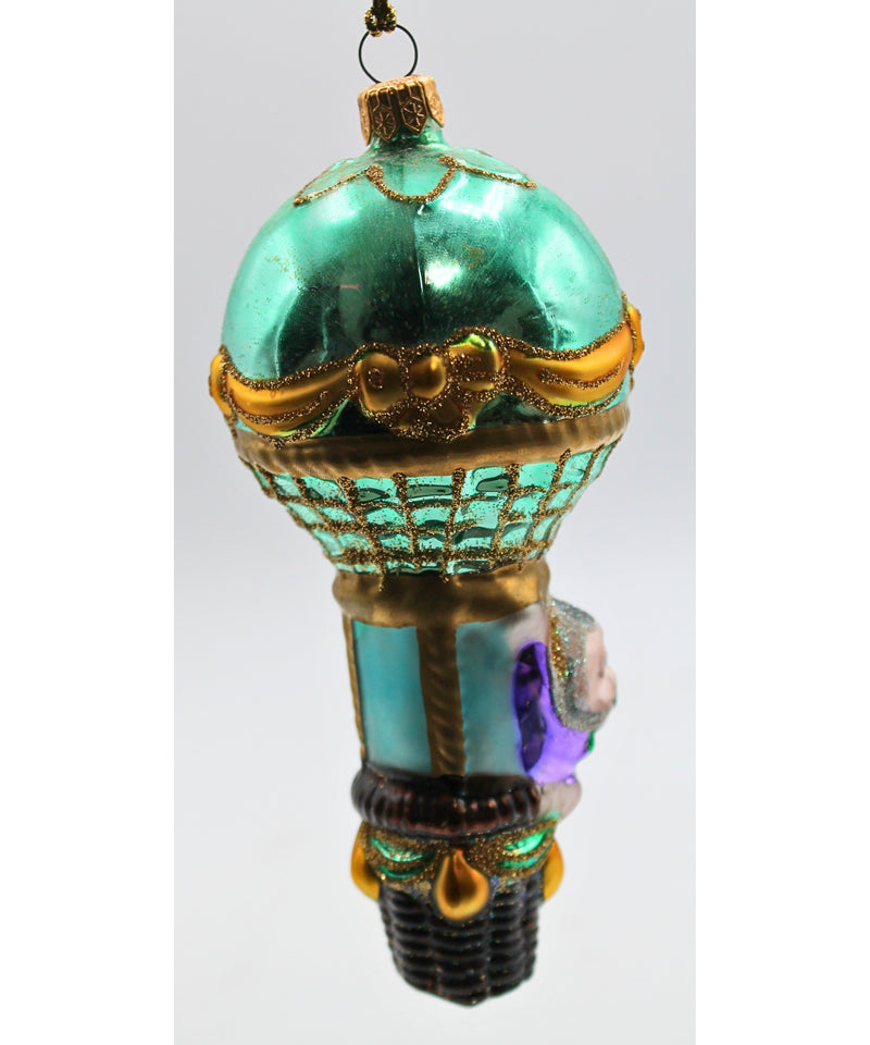 Polonaise Collection - Wizard of Oz In A Balloon Glass Ornament | Please Read