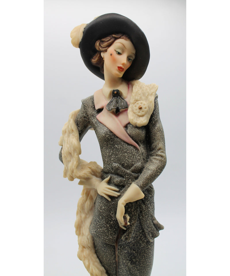 Guiseppe Armani Lady with Poodle 394-C| Please Read