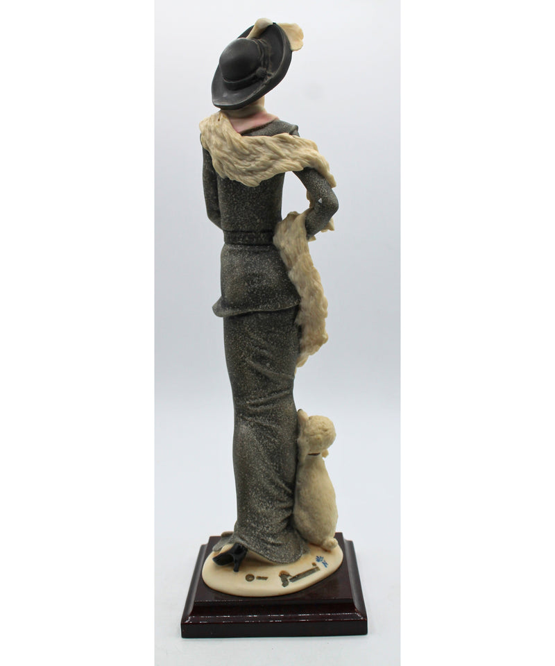 Guiseppe Armani Lady with Poodle 394-C| Please Read