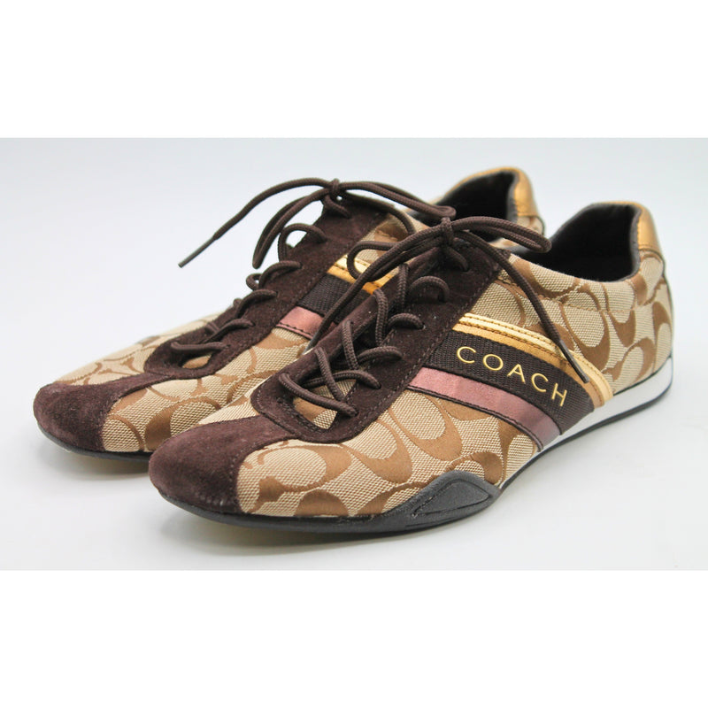 Coach Jayme Womens Signature Sneaker Size 9M| Please Read