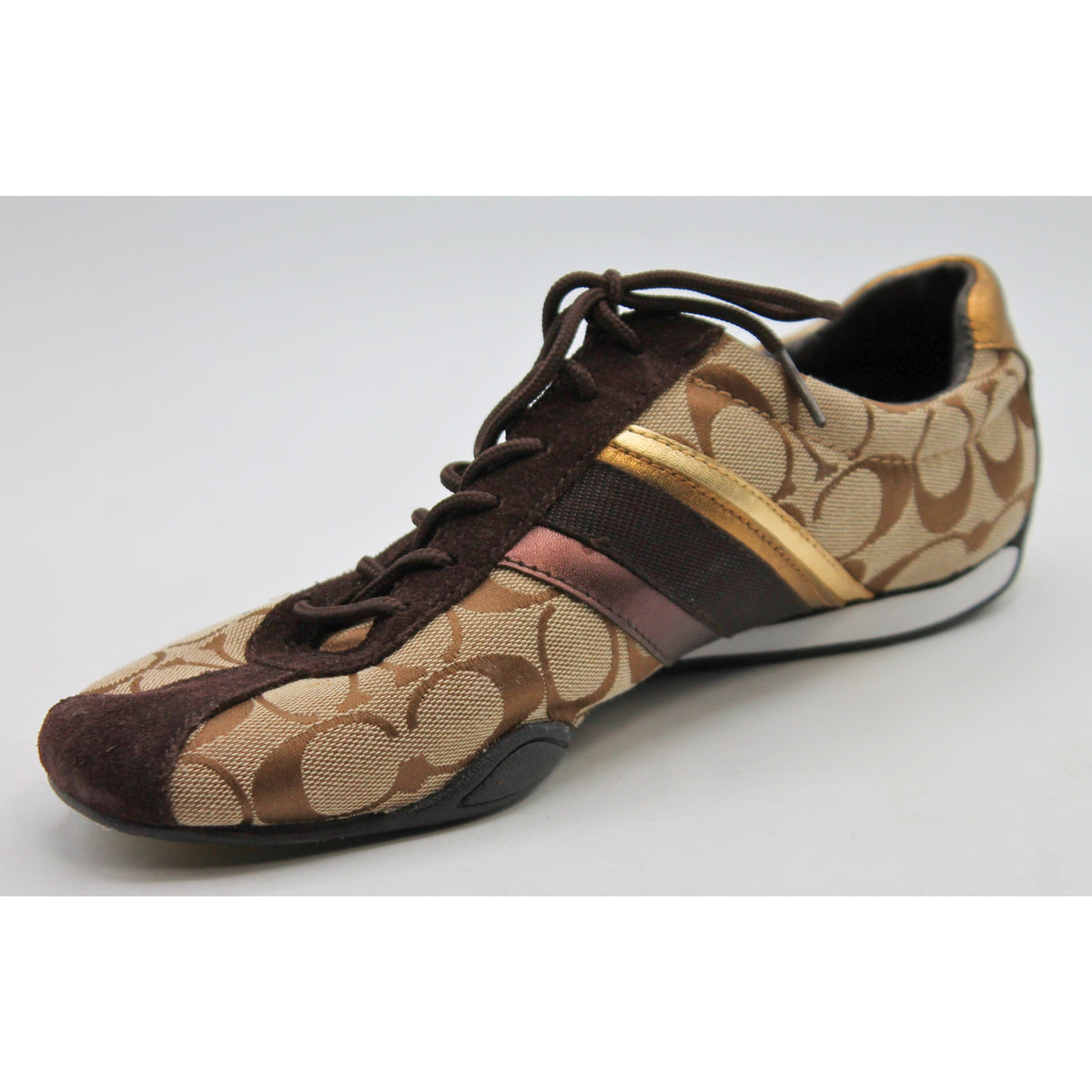 Coach Jayme Womens Signature Sneaker Size 9M| Please Read