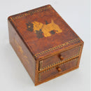 Lot of 2: Scottie Dog Cigarette Dispenser & Ricardo Cigar Box