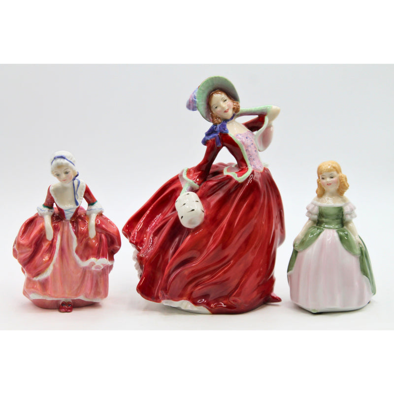 Lot of 3: Autumn Breezes, Penny & Goody Two Shoes Figurines