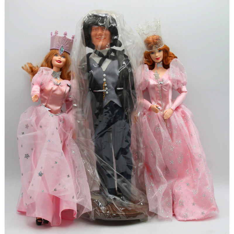 Lot of 3: Glinda and the Wizard of Oz Dolls | Please Read
