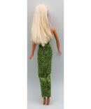 Lot of 2: Barbie Dolls in Green Dresses | Please Read