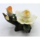 Lot of 4: Porcelain Flowers by Capodimonte and Meico