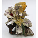 Lot of 4: Porcelain Flowers by Capodimonte and Meico