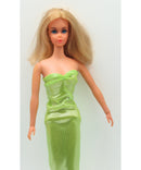 Lot of 2: Barbies in Green and Blue Dresses | Please Read
