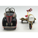 Lot of 2: Kiddie Car Classics - 1937 Steelcraft Auburn & 1958 Atomic Missile