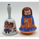 Lot of 2: Raggedy Ann Bells - Schmid Bros & Golden Cockerel | Please Read