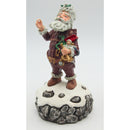 Lot of 2: Kneeling Santa & History of Santa Figurines | Please Read