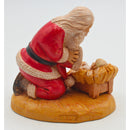 Lot of 2: Kneeling Santa & History of Santa Figurines | Please Read