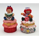 Lot of 4: Raggedy Ann Jewelry Holders, Tnket Boxes, Lapel Pins | Please Read