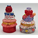 Lot of 4: Raggedy Ann Jewelry Holders, Tnket Boxes, Lapel Pins | Please Read