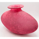 Decorative Red Textured Vase | Please Read