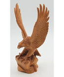 Lot of 2: Hand Carved Wooden Eagle Figurines | Please Read