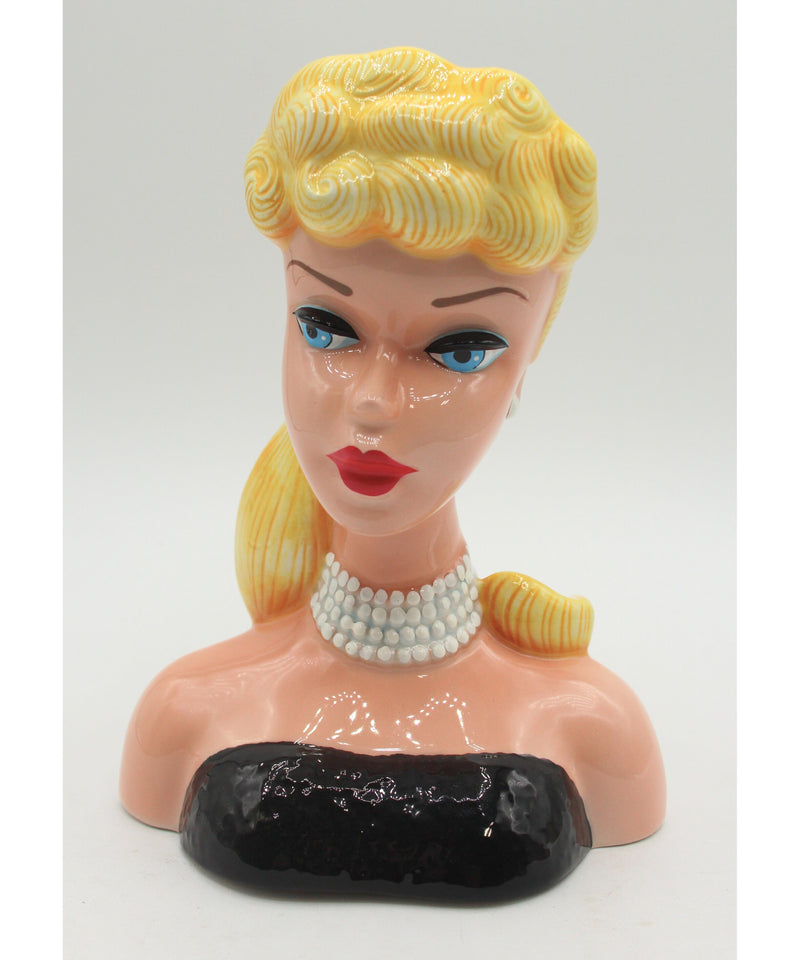 Barbie 1960 Solo In The Spotlight Head Vase
