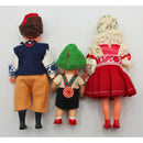 Lot of 3: Ari Miniature International Dolls | Please Read