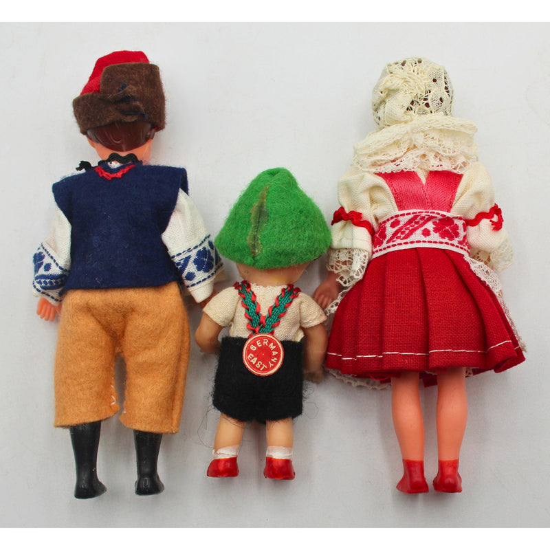 Lot of 3: Ari Miniature International Dolls | Please Read