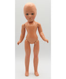 Unbranded 11" Vintage Doll with Molded Hair | Please Read