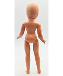 Unbranded 11" Vintage Doll with Molded Hair | Please Read