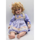 Lot of 2: Porcelain Dolls with Flowers