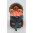 lot of 2: Wendt & Kuhn Girl with Doll & Baby Carriage