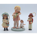 Lot of 3:  Jan Hagara Ornaments & Love is Blind Figurine | Please Read