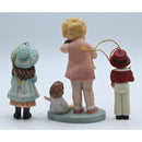 Lot of 3:  Jan Hagara Ornaments & Love is Blind Figurine | Please Read