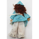 Lot of 2: Miniature Wooden Dolls in Dresses | Please Read