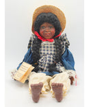Nancy Bruns Hand Carved Jill Doll with COA.