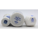Lot of 3: Miniature Blue and White Vases