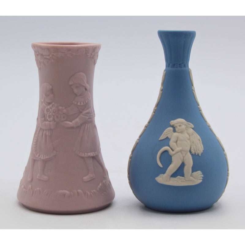 Lot of 2: Miniature Lladró & Wedgwood Vases | Please Read