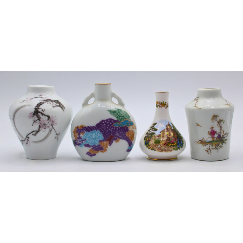 Lot of 4: Assortment of Miniature Vases
