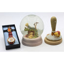 Lot of 3: Pooh Watch, Snow Globe, and Cookie Stamp | Please Read