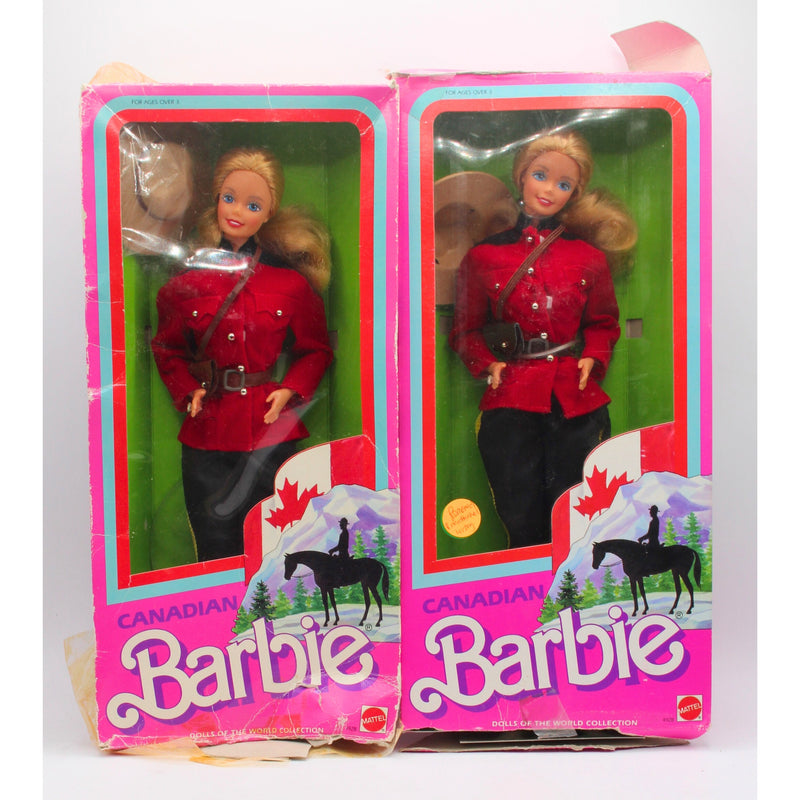 Barbie 4928 | Lot of 2: Canadian Barbie | Please Read
