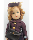 RARE Military Wave Composition Doll WWII | Please Read