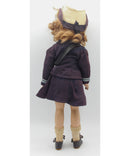 RARE Military Wave Composition Doll WWII | Please Read