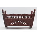 Handmade Frnech Miniature Cradle Crib
