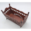Handmade Frnech Miniature Cradle Crib