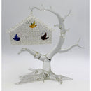 Blown Glass Tree & Bird House