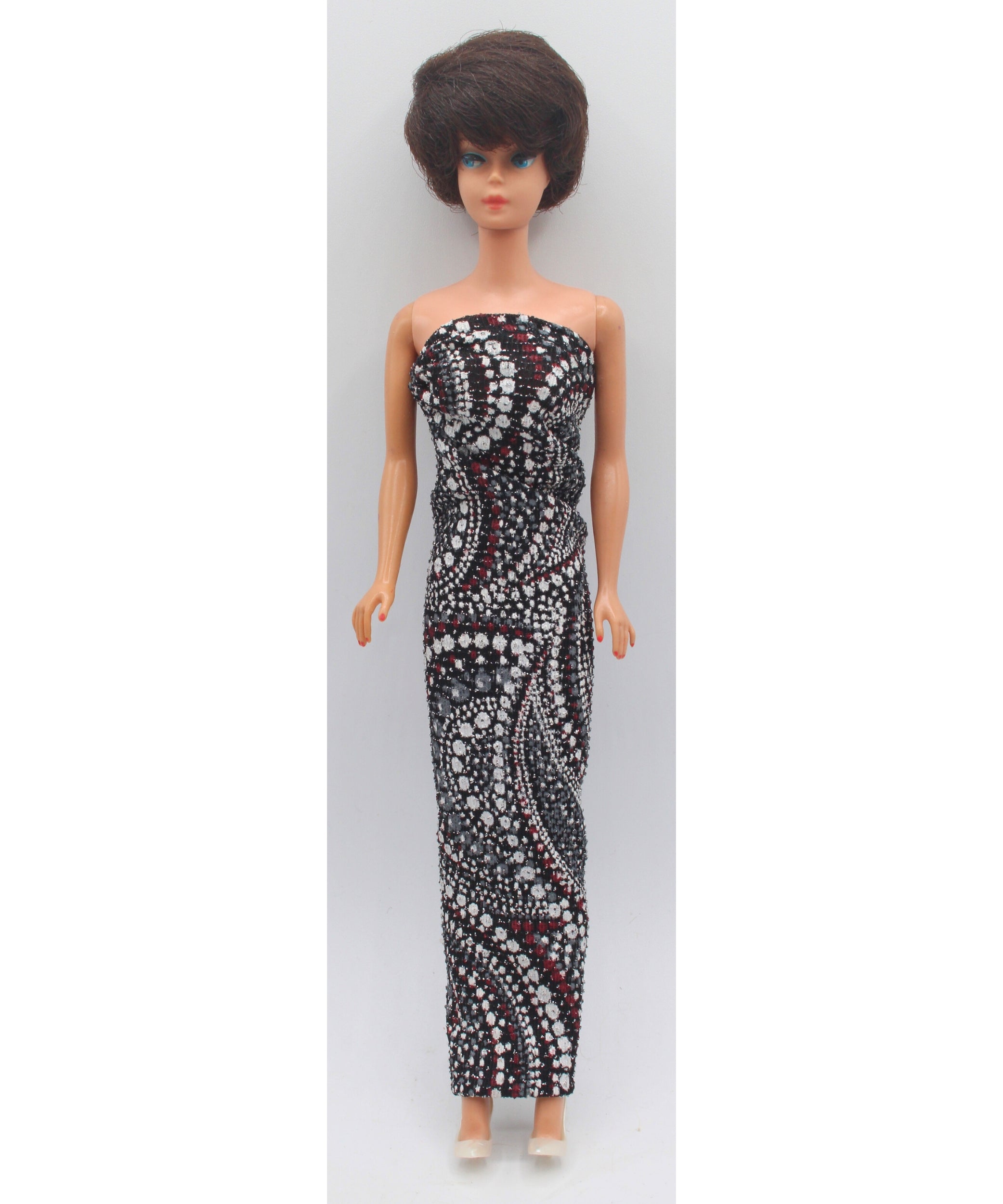 Barbie 1962 Bubblecut Raven Midge Doll | Please Read