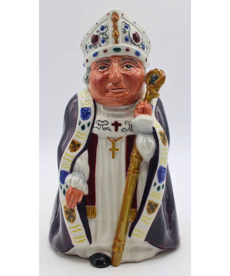 RARE Staffordshire Fine Ceramics Archbishop Toby Jug