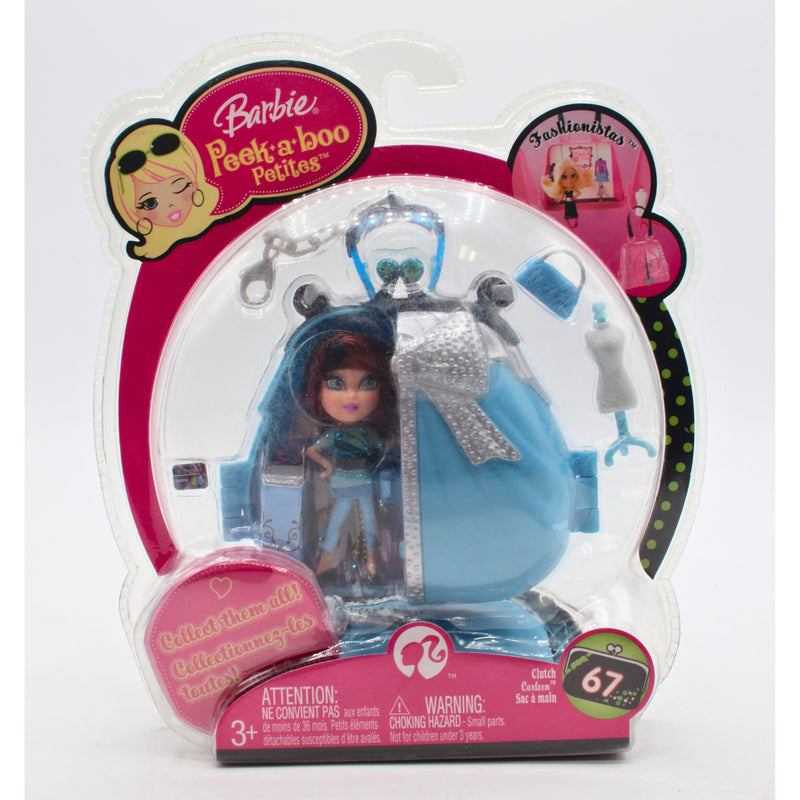 Lot of 2: Barbie Peek-a-boo Petites - Clutch Carleen & Maria of Mexico