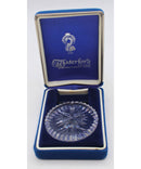 RARE Waterford Crystal Snow Star Christmas Disc Ornament